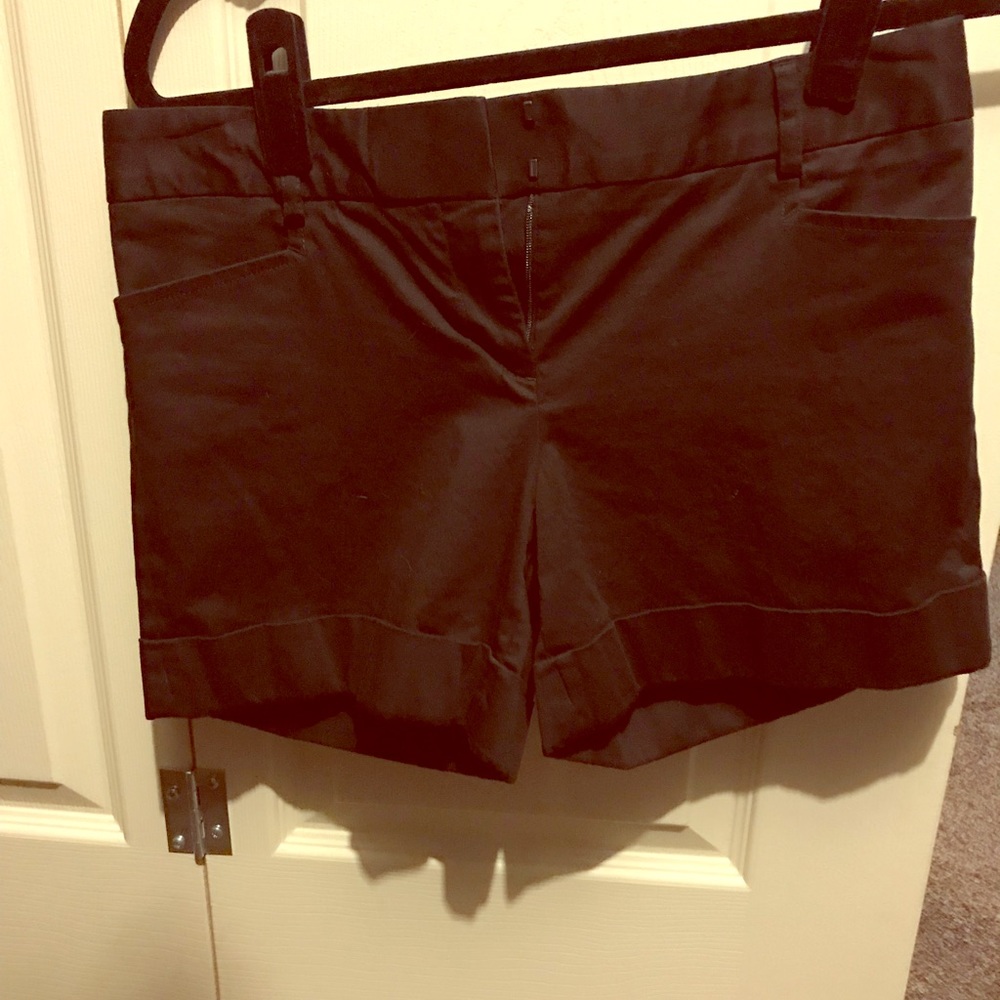 Black dress shorts